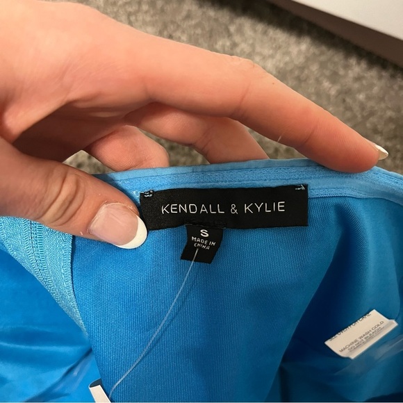 Kendall & Kylie Strapless Foldover Corset Top NWT - Picture 5 of 5